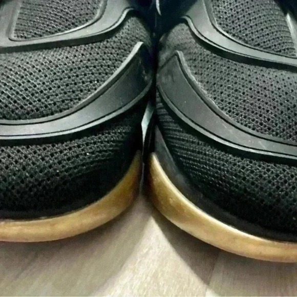 Prada Men Black Mesh Gold‎ Sole Sneakers Shoes Size Authentic 7-37.5 - Picture 3 of 11